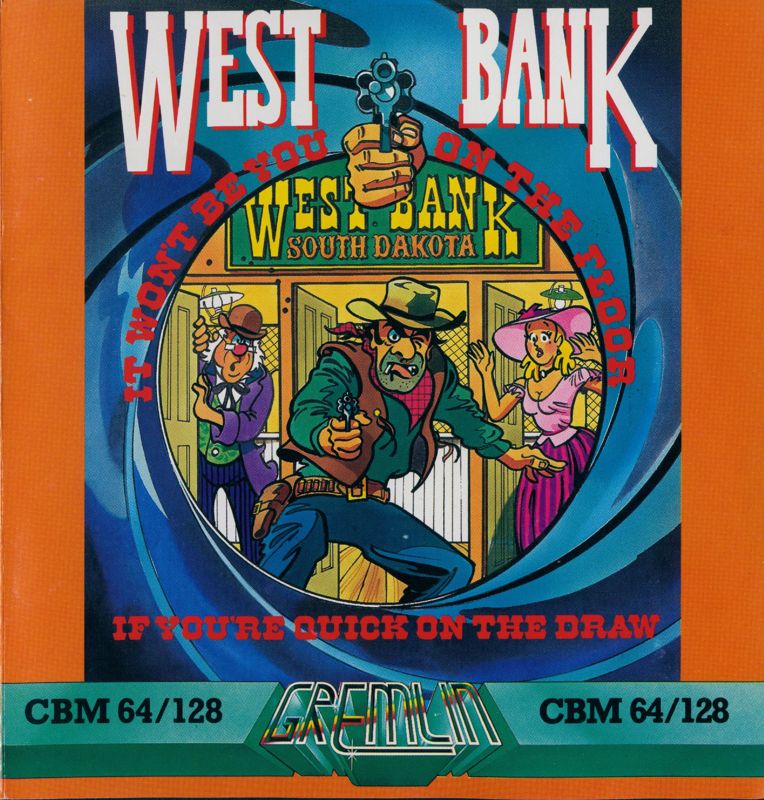 West Bank box art for Commodore 64